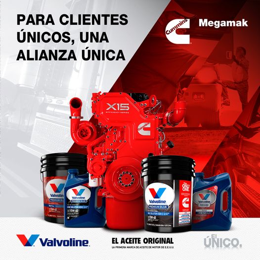 Aceite Original CUMMINS MEGAMAK Mexico : CUMMINS MEGAMAK | Construex