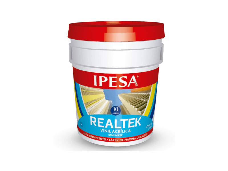 Pintura Vinílica Acrílica Realtek Puebla Pinta Ipesa Construex 7299