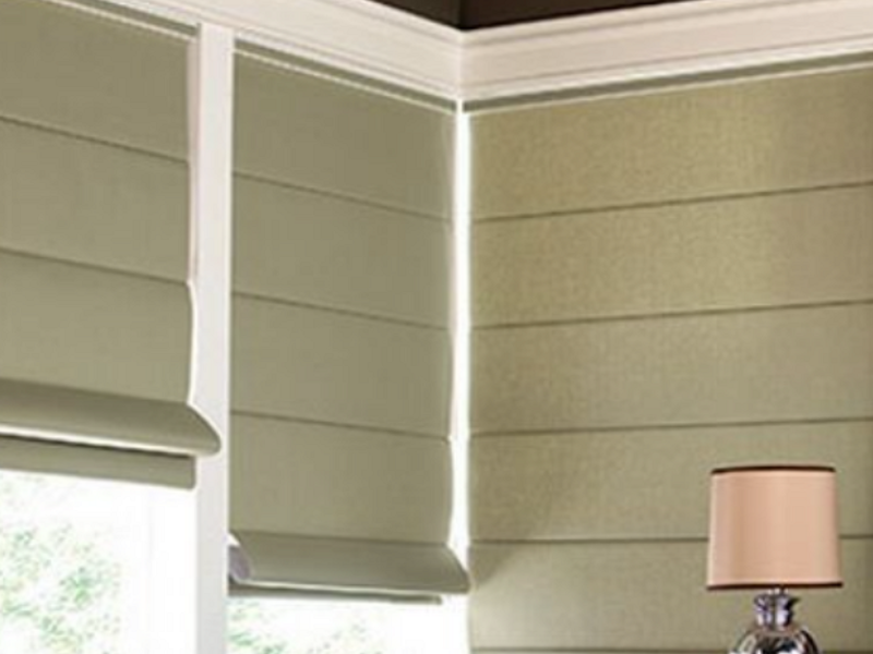 Persiana romana México Vidrios y Persianas Lux Construex