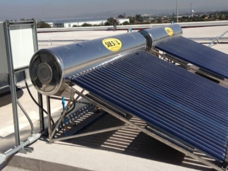 Boiler Calentador de Agua Inteligente Solar y Electrico para Sistemas de  Baja Presion (Sin Bombas de