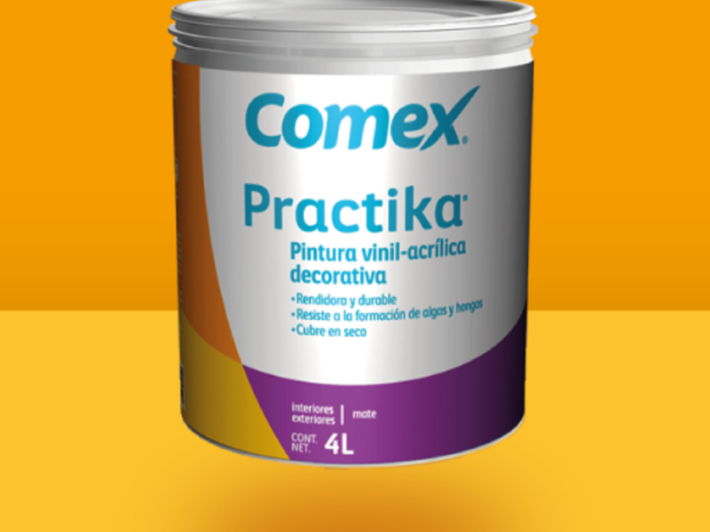 Pintura Practika rendidora y durable : COMEX PINTURAS | Construex