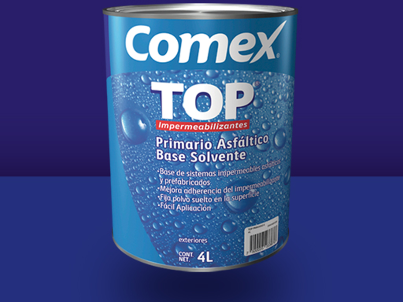 Impermeabilizante TOP® Primario S : COMEX PINTURAS | Construex