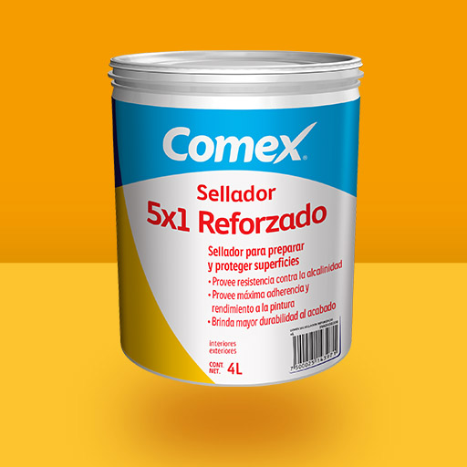 Sellador Reforzado 5x1 : COMEX PINTURAS | Construex