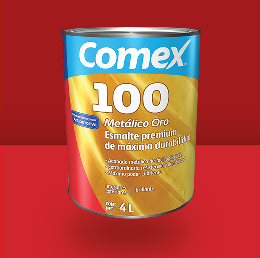 Comex 100 Metálico : COMEX PINTURAS | Construex