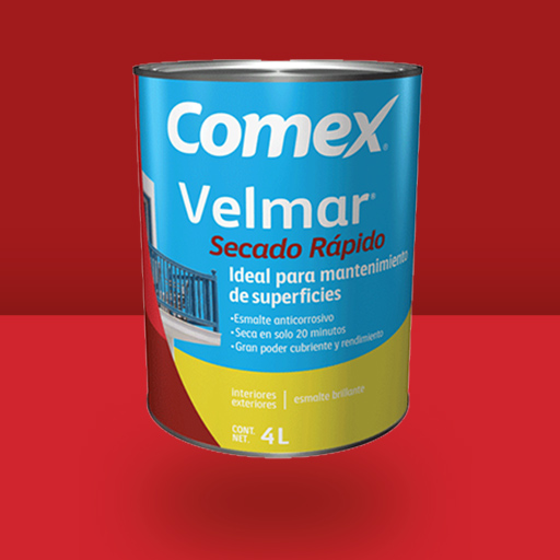 Velmar Secado Rápido Mantenimiento : COMEX PINTURAS | Construex