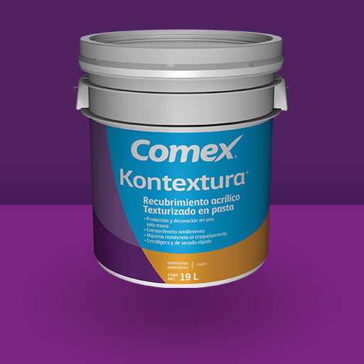 Recubrimiento acrílico texturizado Kontextura : COMEX PINTURAS | Construex